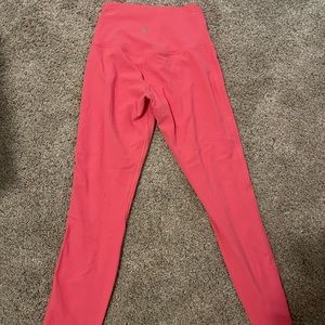 Lululemon align 25 inch sz 4 gauge pink leggings